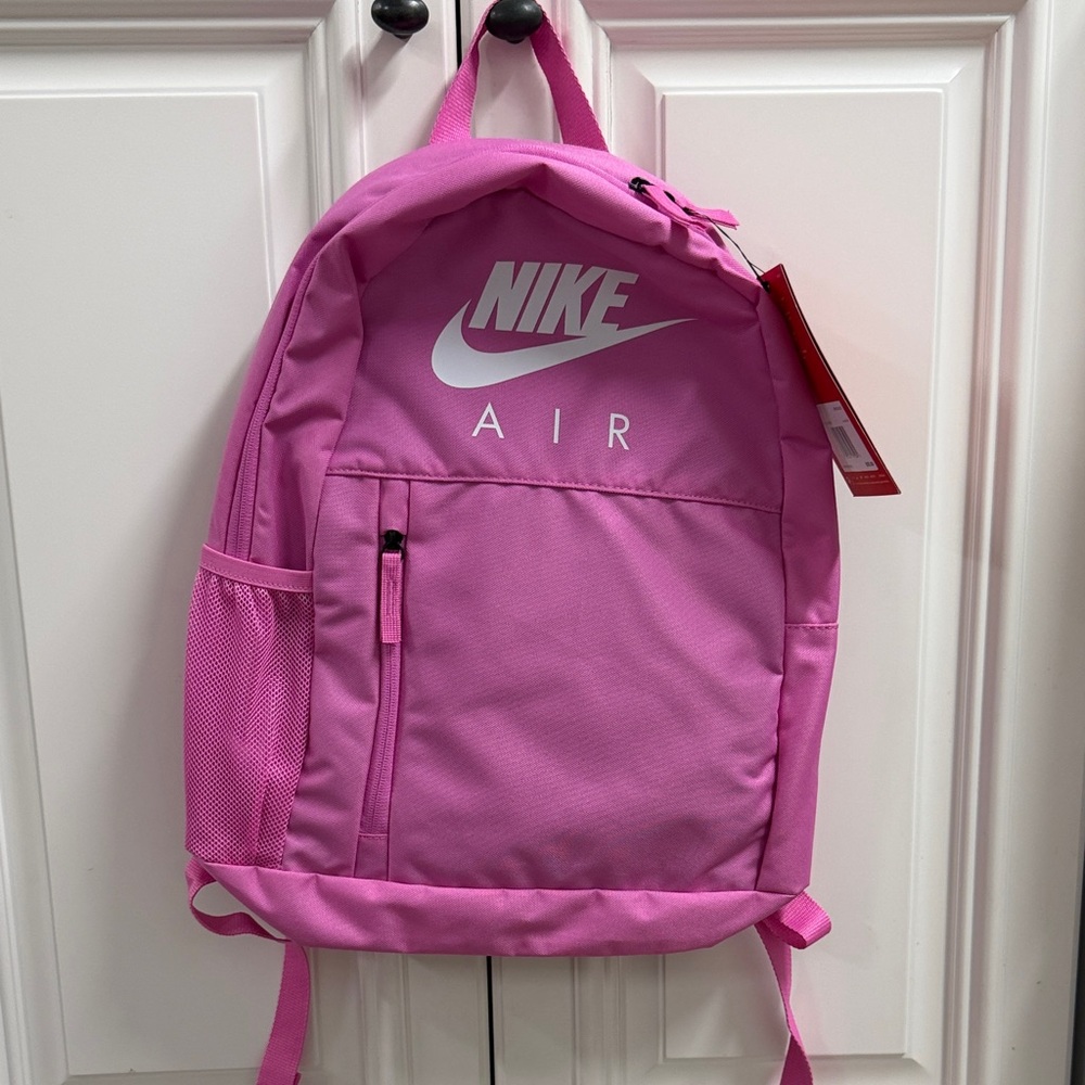 Nike Air Pink Backpack with White Logo